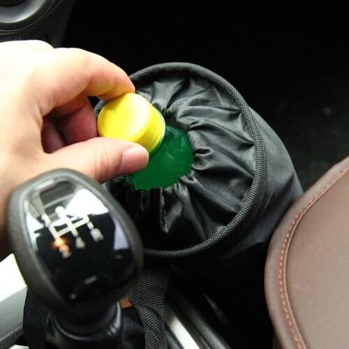 2pc Fashion Waste basket Trash Container Car Auto Garbage Bin Bag Waste Bins Cleaning Tools Accessories Car Seat Back Litter Bag