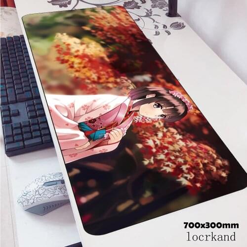 Saenai Heroine No Sodatekata Mousepad Anime Gaming Mouse Pad Gamer Mat Computer Desk Padmouse Keyboard Thick Locrkand Play Mats