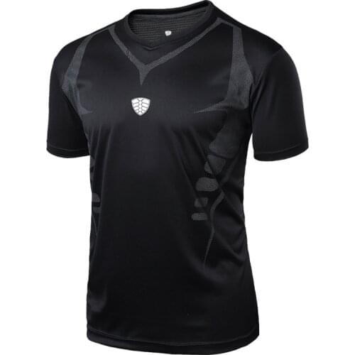 Summer Brand Outdoor Quick-drying T-shirt Mens Moisture Wicking Quick-drying Sportswear Breathable Quick-drying Sports T-shirt