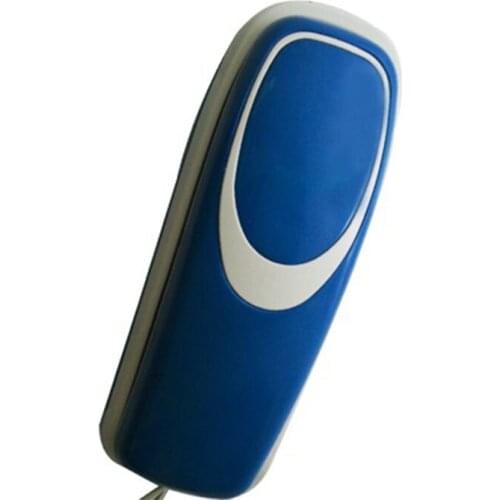 Mini Desktop Corded Landline Phone Fixed Telephone Wall Mountable Mute/Pause/Redial Functions for Home Hotel Office Bank