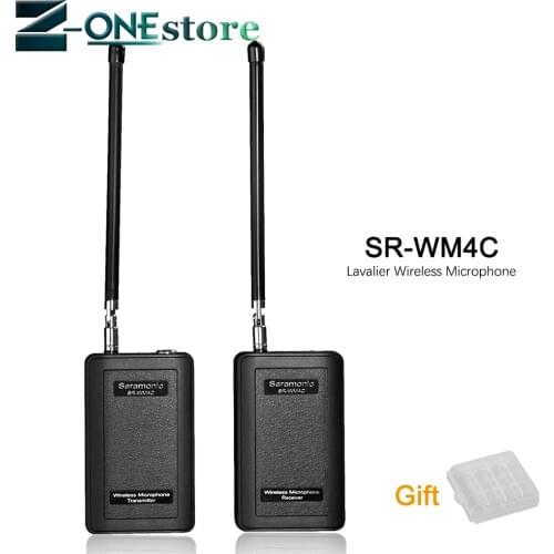 Saramonic SR-WM4C WM4C Wireless Lavalier Microphone System for Canon Nikon Sony Fuji Pentax Camera