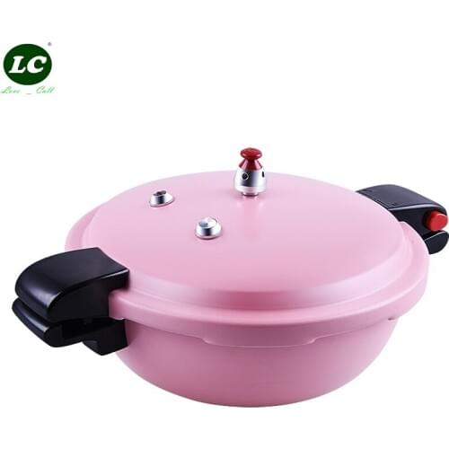 3L Pressure Cooker with 2 Lids Household General Small Pressure cooker Induction Work