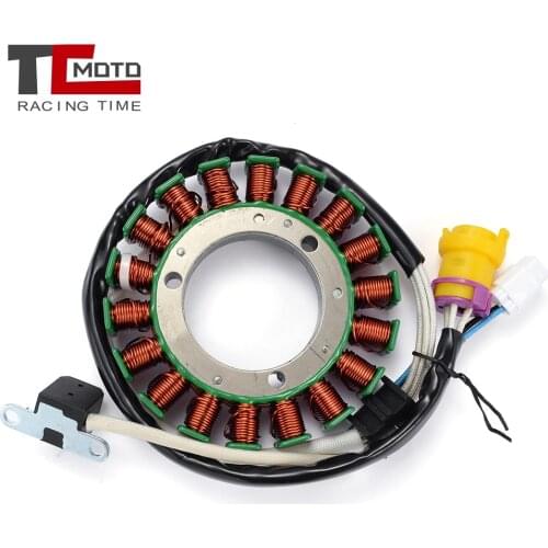 TCMOTO Motorcycle Ignition Magneto Stator Coil For HiSUN 400 HS400 ATV For Coleman Outfitter 400 Engine Coil Parts