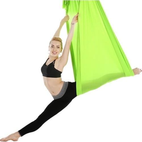 Inverted gravity aerial yoga stretch hammock cloth 2.8 meters wide without stitching aerial yoga bed 1 meter single cloth price