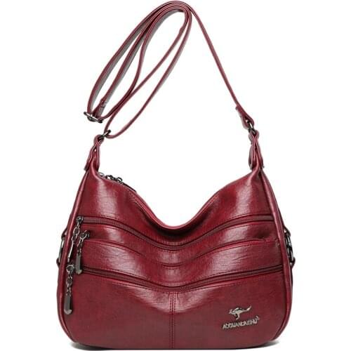 High Quality Ladies Handbags Designer Brand Zip Crossbody Bag Female Vintage Shoulder Bag NewTravel Messenger Bags Woman Sac