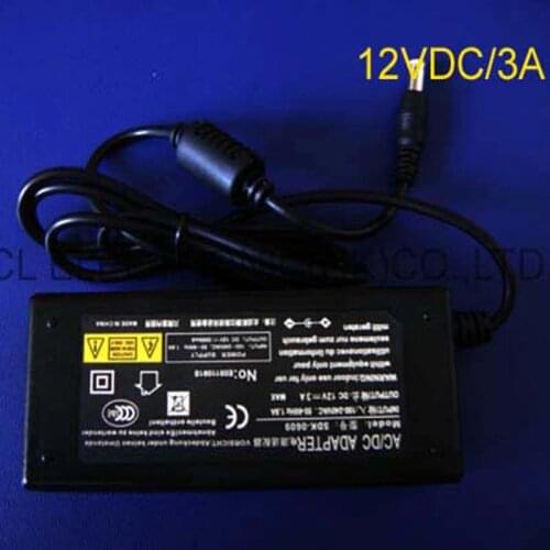 High quality 12V 3A LED Strip Power supply led 12vdc 36W Switching power supply,DC12V led adapter free shipping 5pcs/lot