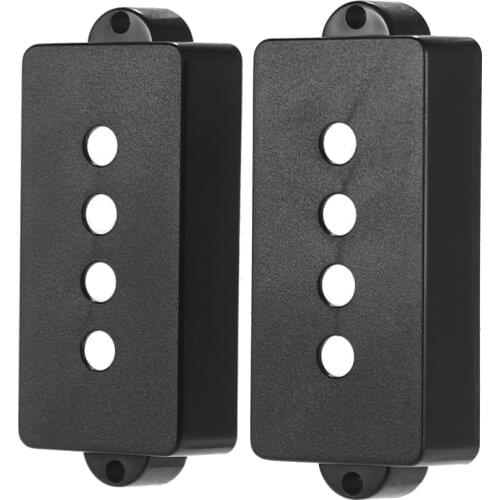 4-string Bass Guitar Pickup Covers for PB Electric Bass Replacement Parts Accessories, Pack of 2pcs
