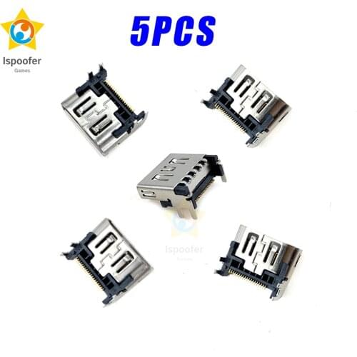 5PCS/LOT Socket Interface Connector HDMI-compatible Port for Play-station 5 PS5 Repair Parts