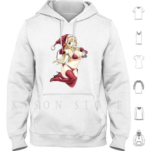 Anime Girl 53 Hoodie long sleeve Cotton Anime Manga Hentai Ecchi Japan Girls Waifu Sexy Cartoon Fashion Meme Cute