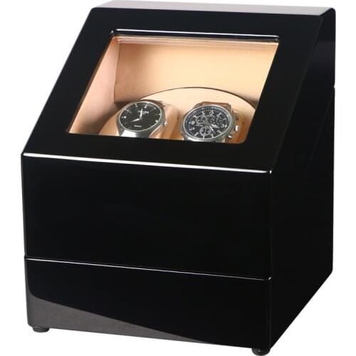 Automatic watch winder box winding hours horloge casket for male watches with auomatic self winding real madrid watch case