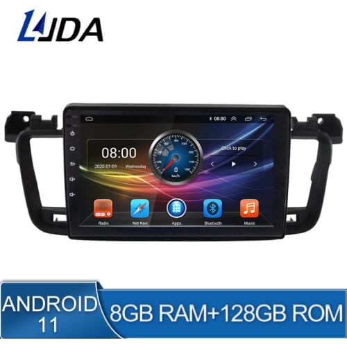 4G+64G Android 10 Car Multimedia Player For PEUGEOT 508 2011 - 2017 2018 2Din Radio no dvd Navigation GPS Stereo Octa Core Audio