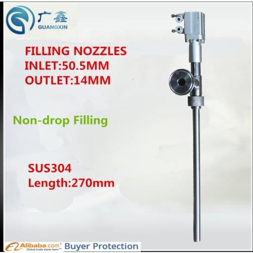 Free Shipping Filling nozzle of Semi-automatic paste Filling Machine and automatic Paste and liquid filling machine(Pneumatic)