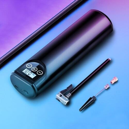 Wireless Wired Inflatable Pump Air compressor Tyre Inflator Portable Compressor 12V 120PSI Air Pump for Car Bicycle balls