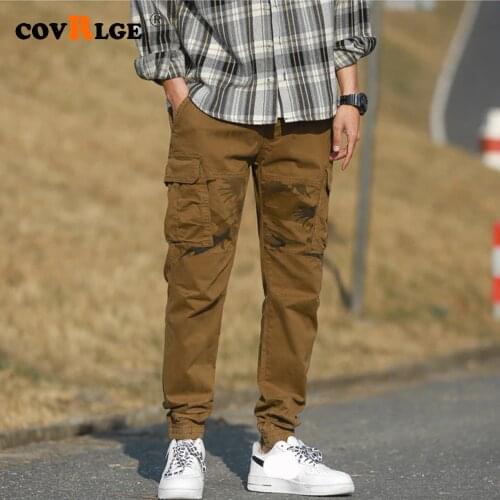 Covrlge Men's Camouflage Pants