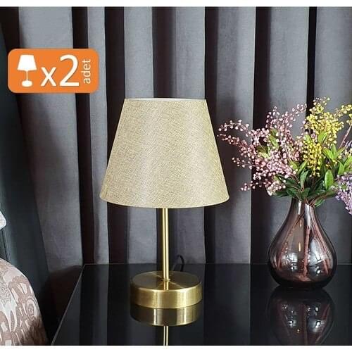 Bysay Sun Dual Metal Floor Standing Lamp Shade Table Lamp Tumbled Kumbeji