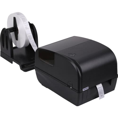 HSPOS 108mm Thermal Bar code Label Printer with Washing Label + Color Ribbon Provide Free Softwear HS-2054TA