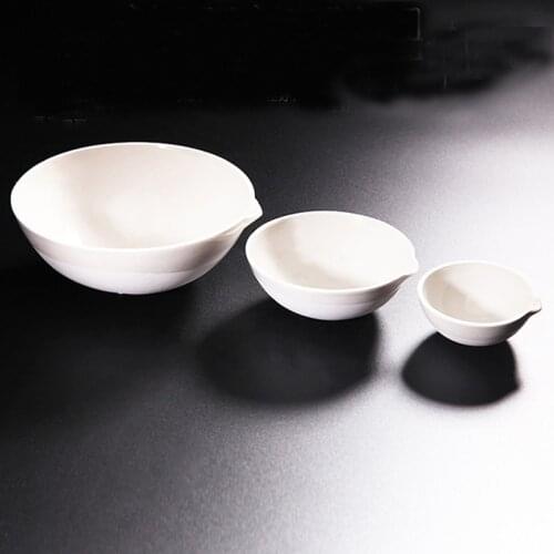 10 pieces/pack Ceramic Evaporating Dish Laboratory Equipment