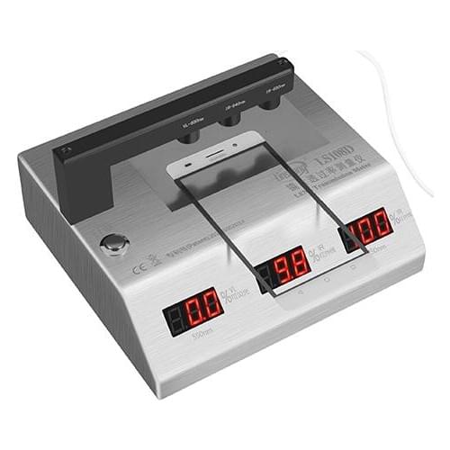 LS108D Lens Transmission Meter Linshang Spectrum Device Test Mobile Phone Lens With 550nm VL 850 940nm Infrared Light Source