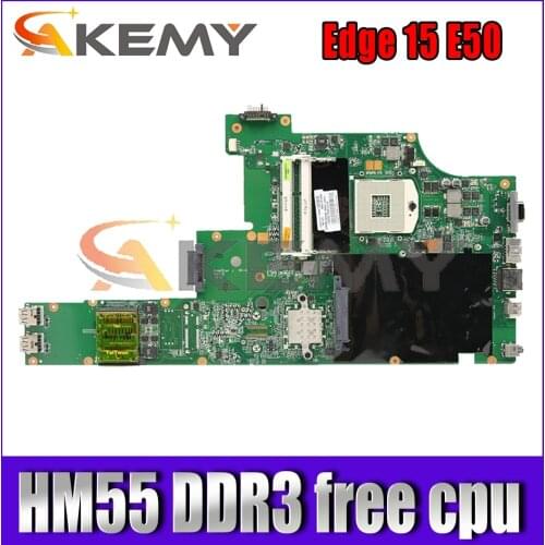 For IBM Lenovo Thinkpad Edge 15 E50 laptop motherboard DAGC6AMB8H0 FRU 04W4459 HM55 DDR3 free CPU has been 100% tested