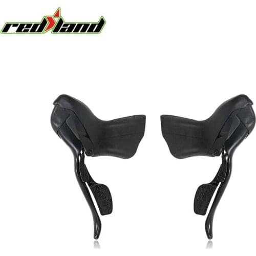 Newest design road bike 7 speed Shifter Set OEM color Brake Levers bicycle Derailleur parts