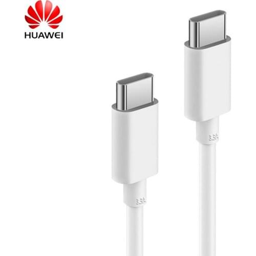 Original Huawei 180cm PD Fast Charging Cable 3.3A USB-C to USB C Data Cord For Mate 40 P40 Pro + Matebook E X Pro 13 Ipad Pro 11