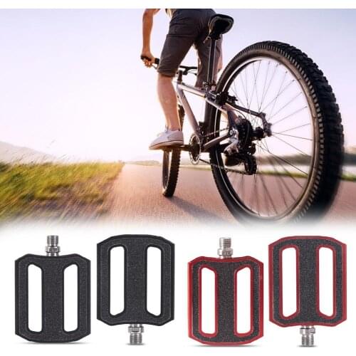 Bicycle pedals Non-slip Bicycle Pedal Frosted Texture Wear Resistance Anti-Skid Aluminum Alloy Safe High Lubrication Bike Access