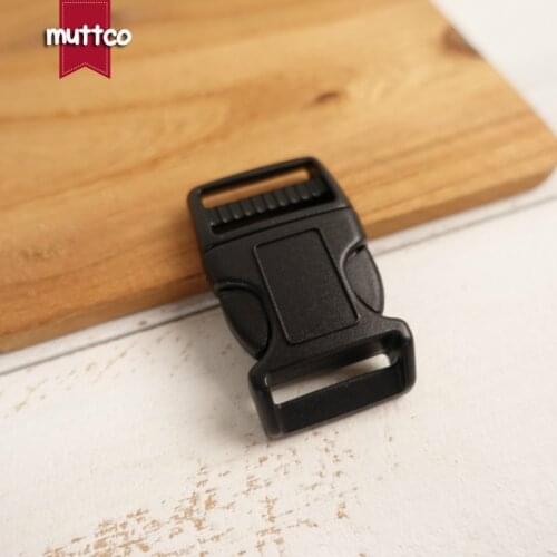 DIY for Dog Collar wholesale manufactures black 2.0cm backpack plastic buckle plastic adjust buckle DCK-011