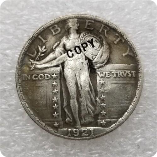 USA 1921-P Standing Liberty Quarter COIN COPY commemorative coins-replica coins medal coins collectibles