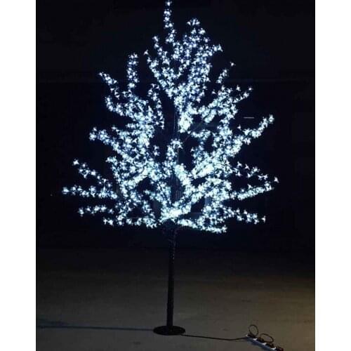 Wedding Xmas LED Cherry Blossom Trees Light 1.5m 1.8m 2m Available Home Outdoor Garden Landscape Decoration Lamp Multi Colors