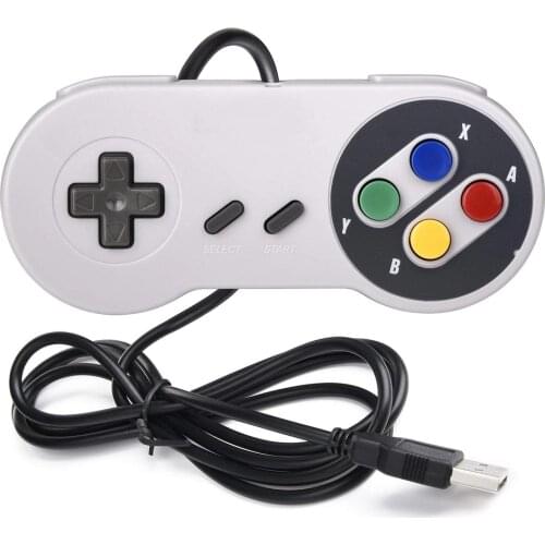 USB Controller for Classic Super Nintendo NES SNES USB Famicom Controller Joypad Joystick For NES Gamepad