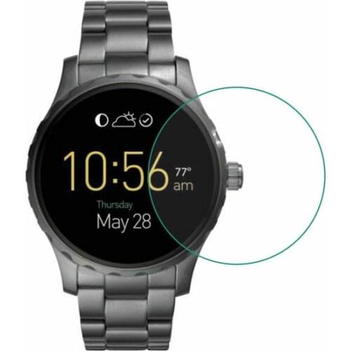 Tempered Glass Protective Film Ultra Clear Guard For Fossil Q Marshal Gen 2 Generation Watch Smartwatch Screen Protector Cover