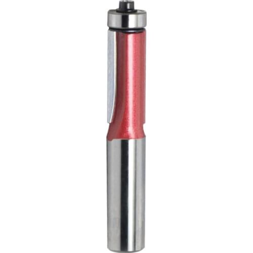 1pc CNC Woodworking engraving machine bit Tungsten steel tools milling cutter good cutting wooden trimming knife 1/2 1/4 Shank