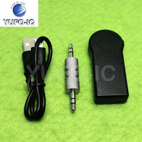 Free Ship 1PCS Bluetooth-compatible Receiver 3.5mm Wireless Car Bluetooth-compatible Adapter Aux Car Audio Receiver Adapter