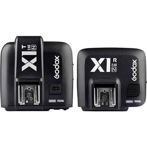 Godox X1 Kit TTL 2.4GHz Wireless Radio Flash Trigger Transmitter & Receiver for Canon Nikon Sony GODOX TT685 V860 AD200 Flash