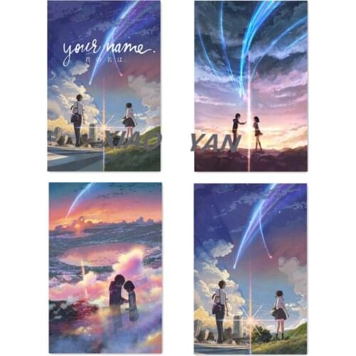 DIY Diamond Painting Anime Movie Your Name Diamond Mosaic Cross Stitch Kits Full Diamond Embroidery Room Decoration