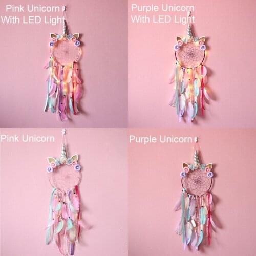 Home Decor Macrame Garden Decoration Outdoor Wall Decoration Unicorn Aesthetic Room Decor Accessories Girl Unicorn Party Pendant