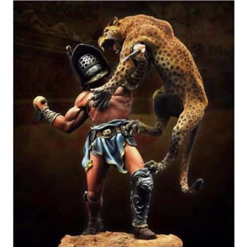 75MM resin soldier ancient battlefield GK figure