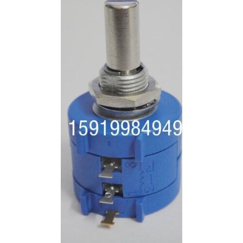 Imported 2W precision multi-turn potentiometer adjustable resistance 3590S-2-203L 20k switch
