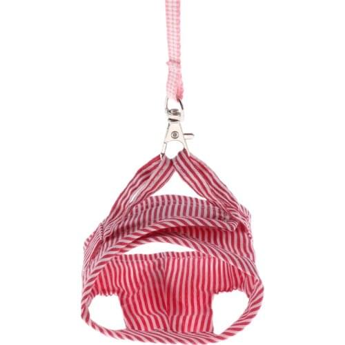 Small Animal Vest With Leash For Hamster Gerbil Rat Mouse Ferret