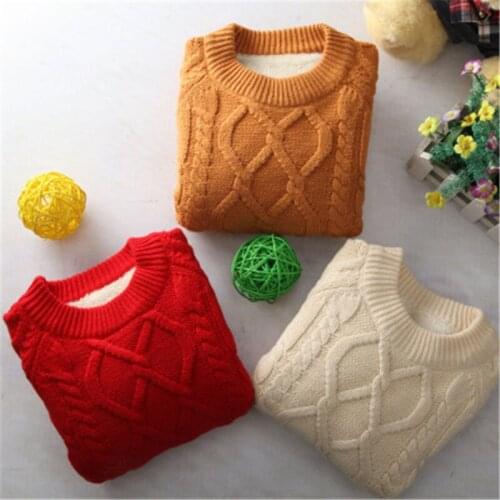 Fashion Baby Sweater Knitted Boys Girls Toddler Solid Handmade Infant Single Breasted Cardigan Kids Newborn Clothes