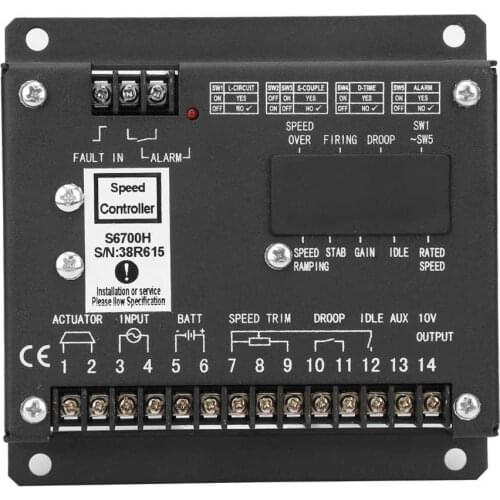 New S6700H Electronic Generator Controller Panel for Generator