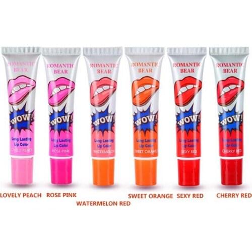 Наборы блесков для губ ROMANTIC BEAR China At AliExpress