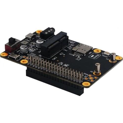 3G 4G LTE Base HAT Mini PCIE Network Adapter for Raspberry Asus Tinker Board Samsung ARTIK Rock64 Media Computer Board