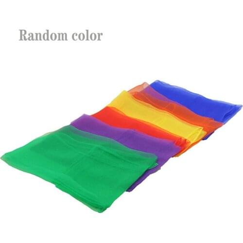 1pc Gauze For Dance Performance Light Weight Portable Size Gift Dance Performance Supplies Silk Durable Gauze Random Color