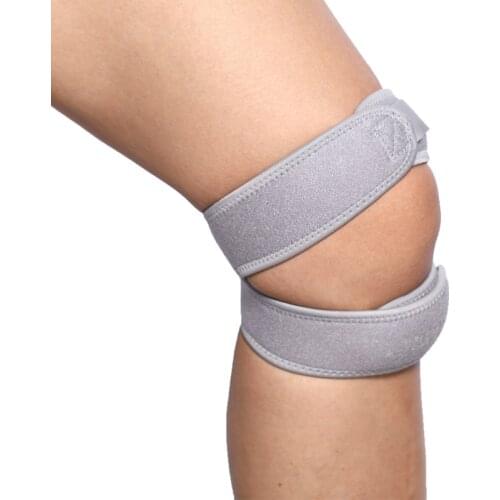 Outdoor Sports Silicone Compression Protector Patella Comfortable Running Mountaineering Breathable Basketball Knee Pad Fitness