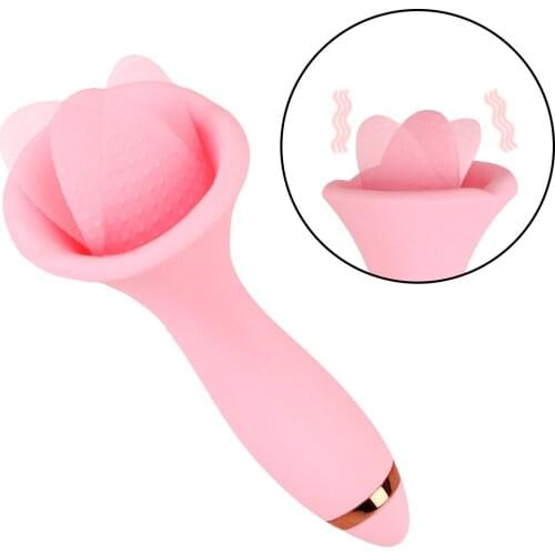 Clitoris Stimulator Female Masturbator Oral Licking Tongue Vibrator Nipple Sucker Massage Blowjob 10 Speed Sex Toy For Women