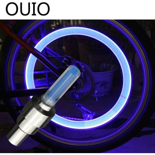OUIO Motorcycle Automobiles Car Tire Valve Cover LED For BMW E90 F30 F10 Audi A3 A6 C5 C6 Opel Insignia Alfa Romeo Ssangyong
