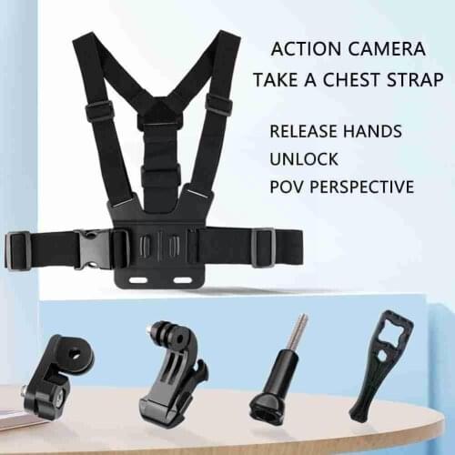 Universal Cell Phone Chest Mount Harness Strap Holder Mobile Clip SJCAM GoPro For Smartphone YI shooting Phone Outdoor Vide K1C9