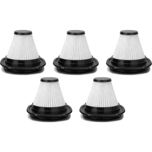 5Pcs Hepa High Efficiency Washable Filter For Handheld Car Vacuum Cleaner VCS59A Parts Accessories