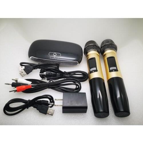 Wireless Family Home Karaoke Singing Microphone Box Karaoke Player USB Audio for Smart TV Top Box PC Smart Phone